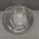 Hoolerry Plastic Plant Saucer Clear Deep Drip Tray Thickened Clear Plant Saucers Trays for Pots Deep Drip Trays for Home Garden Indoor and Outdoor Potted(15 Pcs,8, 10, 12 Inch)