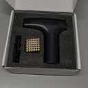 Electric Meat Tenderizer Tool - Meat Mallet 5 Adjustable Speeds, Auto Pressure Sensing, Stainless Steel Detachable Head, 1200mAh Battery for Beef Steak Chicken Pork Kitchen Use (Black)