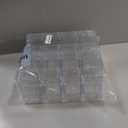 8 Pack Clear Acrylic Kids Shoe Rack, 4 Sections Acrylic Transparent Simple Shoe Rack Toddler Baby Shoe Storage Organizer, Shoe Storage Rack Desk File Sorter Book Purse Organizer