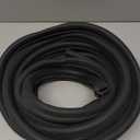 ESEWALAS 10FT/20FT Universal Automotive Door Seal Strip, U-Shape Car Door Rubber Seal Strip Trim Seal with Side Bulb, Self-Adhesive Car Weather Stripping Seal Strip, Home Applications (20Ft) (20Ft)