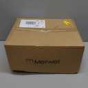 Bathroom Light Fixtures, Brushed Nickel Vanity Lights with Flared White Fabric Shade, 3 Light Wall Sconce, Modern Sconces Wall Lighting for Hallway Bedroom, VL837-BN-3