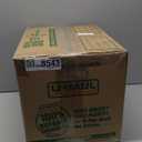 AAAAAcessories D-Shaped Chair Cushions, 2" Thick Dining Chair Pads with Ties and Removable, Machine-Washable Cover, 17" x 16", Pinstripe Brown