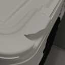 IRIS USA 19 Qt Stackable Plastic Storage Bins with Lids, 6 Pack - BPA-Free, Made in USA - See-Through Organizing Solution, Latches, Durable Nestable Containers, Secure Pull Handle - Clear/White