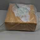 Mela Artisans Scalloped Decorative Wooden Bowl | 12 Inch Mango Wood Fruit & Serving Bowl | Natural Grain Finish | For Kitchen Counter | Snacks | Desserts | Bread | Handcrafted Home Decor