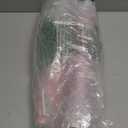 50 Pcs 12oz Pink Bow Cups Disposable Pink Cute Plastic Cups with Lids And Straws for Pink Bow Party Birthday Decorations