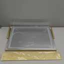 ROLOVE Vanity Mirror with Lights 22"x18", Lighted Makeup Mirror with 10X Magnification, Smart Touch 3 Colors Dimmable, 360 Rotation, Women Gift, Dresser Mount, Bathroom (Gold)