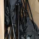 en steel adjustable folding heating chair