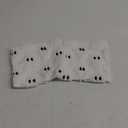 DFXSZ Halloween Pillow Covers 16x16 inch Set of 2 White Ghost Throw Pillow Cases Soft Plush Faux Fur Wool Couch Cushion Case for Chair Sofa Bedroom Living Room Home Decor PTK03A16