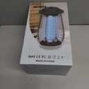 Bug Zapper Indoor & Outdoor, 4200V Electric Mosquito Zapper, 10 Years Lifespan, 6.5ft Power Cord, Waterproof, Fly Trap Mosquito Trap, Fly Killer Fly Zapper for Home, Patio, Kitchen, Backyard, Camping