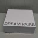 DREAM PAIRS Women's Platform Gogo Ankle Boots High Chunky Heels Square Toe Comfort Party Dress Booties Shoes for Women 8.5