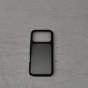 JETech Magnetic Case for iPhone 17 Pro Max 6.9-Inch Compatible with MagSafe, Shockproof Slim Phone Cover with Built-in Camera Control Button, Matte Translucent Back (Black)