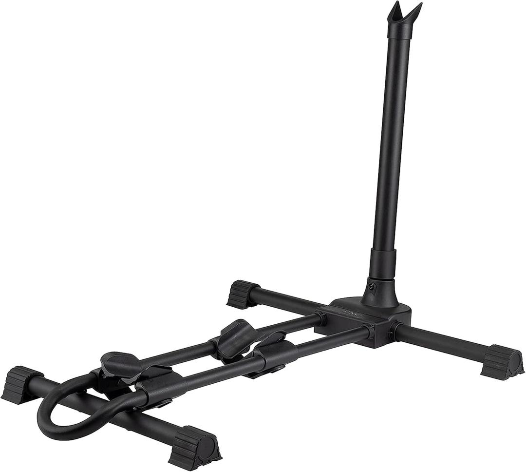 PRO BIKE TOOL Vertical Upright Bicycle Floor Stand - Freestanding Indoor Bike Storage Rack for Garage or Apartment - No Drill - Compatible with Tire Widths of up to 2.3" and Wheel Sizes up to 29"