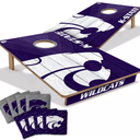 NCAA Kansas State Wildcats 2'x3' Wood Toss Game Set