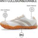 Barefoot Shoes Women Casual Sneakers,Wide Toe Box Shoes Women Zero Drop Barefoot Shoe Men,Minimalist Trail Running Shoe,Non-Slip Lightweight Breathable Comfortable Fashion Walking Hiking Shoes Unisex (Orange, 6W/4.5M)