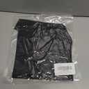 Crop Tops for Women Cute One Shoulder Tee Short Sleeve Going Out Shirts with Adjustable Strap and Playful Hem (Black, L)