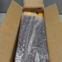 AORYVIC Sofa Legs Square Bed Feet 2 inch Wood Replacement Leg for Furniture Set of 4, Dark Brown (2 inch (4pcs) Standard (With hanger bolt))