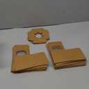 Tall Cake Boxes 20 Pack Cupcake Cardboard Packages with Window Bakery Treat Boxes for Party Favor (Khaki)