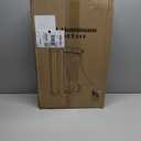 PETCOMING 3-Flap Dog Door, All Aluminum Alloy Large Doggy Doggie Door for Wall, Telescoping Tunnel, Heavy Duty Pet Door for Dogs, Insulation Layer, 2 Magnetic Flaps, Closing Panel, Pets Up to 110 LB