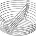 Stainless Steel Charcoal Basket with Removable Divider, Compatible with Kamado Joe Classic I, II & III, and Fits for 18-inch Cooking System Ceramic Grills