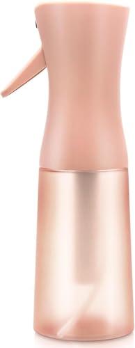 Milukon Spray Bottle,Fine Mist Spray for Hair,Ultra-Fine Continuous Spray Bottle for Skincare,Refillable Spray Container,Plant Care,Pet Grooming,Cleaning,Christmas Gift (Frosted)
