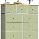 OLIXIS 9 Drawer Tall Dresser for Bedroom, Closet Organizers and Storage, 11.8"D x 39.6"W x 39.4"H