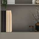 Decorative Book Set | Large Linen Covered Book Set | Set of 3 Real Fabric Hardcover Book for Decor | Fashion Designer Books | Home Decor Coffee Table Set | Shelves Decor | Large Journal (Gold)