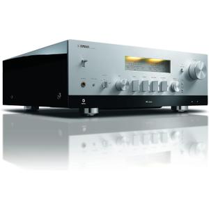 Yamaha Audio Yamaha R-N2000A Hi-Fi Network Receiver with Streaming, Phono and DAC – Silver