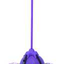 Pogo Ball with Handle, Pogo Stick Balance Board, Gifts for Kids Ages 3 & Up, Toys for Girls and Boys, Toys for Ages 4, with Pump and Strong Grip Deck (Purple)