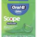 Oral-B Glide Complete Floss Picks, Dental Floss Picks, Scope Outlast, 75-ct, Toothpicks Floss Picks 4 pack