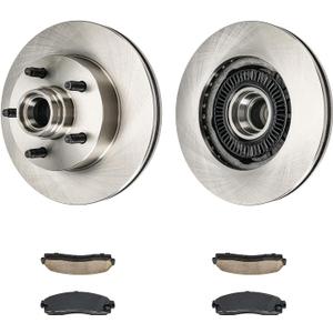 Front Brake Kit Rotors Ceramic Brake Pads for Ford 2003-2008 Ranger 3.0L, Ford 2003-2008 Ranger 2.3L, Ford 2003-2008 Ranger 4.0L, Mazda 2003-2009 B2300, Mazda 2003-2004 B3000,(10.27”, 261mm) | Ford 2003-2008 Ranger 2.3L, Ford 2003-2008 Ranger 4.0L, Mazda 2003-2009 B2300, Mazda 2003-2004 B3000,(10.27”, 261mm)