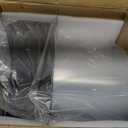 10 Inch Hooded Wall Vent with Screen and Damper,Outdoor Wall Exhaust Vent Cover Cap for Kitchen Range Hood HVAC Duct Dryer Ventilation&Outside Exterior Mount,Galvanized Steel,Black