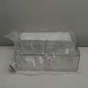 Underwear Drawer Organizer with Dividers, 24 Cell Stackable Sock Organizer for Closet, Plastic Underwear Storage Drawer for Closet, Bra Organizer for Baby Clothes, Panties, Belts, Ties, Scarf (Clear)