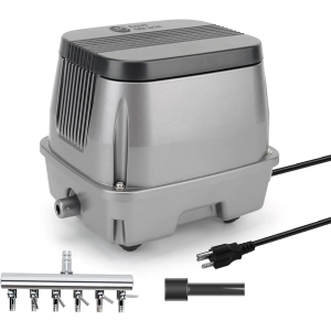 AquaMiracle Linear Air Pump, 635/950/1600/4000GPH Pond Bubbler Septic Air Pump, Energy-Efficient Pond Aerator for Outdoor Ponds, Aquariums, Hydroponics, Waste Treatment