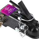 2-5/16" Heavy Duty Adjustable Trailer Coupler Channel-Mount SAE Class IV 15000 lbs Black