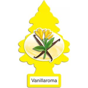 LITTLE TREES Car Air Freshener | Hanging Paper Tree for Home or Car | Vanillaroma | 1 Pack