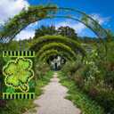 5 x St Patrick's Day Garden Flag,Shamrock St Patricks Flag 12.5 x 18 Inch Clover for Garden and Home Decorations