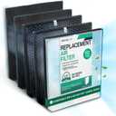 Air Purifier Filter Replacement  Compatible with Air Doctor AD3000 / AD3500  Includes Efficient Air Filter Replacement for Home and Office - Third party-product (1 Filter and 2 Carbon Pre Filters)
