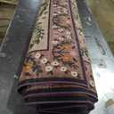 Loloi Rifle Paper Co. Canopy Collection CNP-03 Aubergine 5'-0" x 7'-6" Area Rug