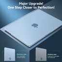BlueSwan for MacBook Air 15 inch Case, M5 M4 M3 M2 2026-2023 A3448 A3241 A3114 A2941, 100% Laptop Color Match, Easy to Snap on, Grippy Matte Texture, Air 15.3 Hard Shell Protective Laptop Cover