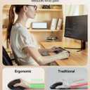 TECKNET Rechargeable Wireless Ergonomic Mouse,2.4GHz USB Vertical Mouse with Silent Click,4800 DPI Mouse with 6 Adjustable DPI,6-Button Computer Mouse for Laptop,PC, MacBook (No Batteries Needed)