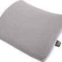1Pc Memory Back Cushion Ergonomic Lumbar Support Pillow for Office Chair Car Home Use Shaped Design for Pressure Relief Comfortable Back Support for Health