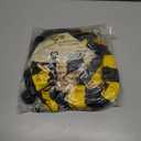 Women Halloween Bee Bodysuit Costume Sleeveless Ruffle Honeybee Cosplay Outfit Sexy Slim Bumblebee Jumpsuit Wing Set M