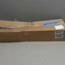 Brixwell Plastic Window Grille Kit in White Finish With 12 Total 24" Profiles, 8 Grid Connectors, and 16 Fasteners for Installing Decorative Grille Layouts on Home Window Glass