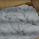 Bedsure Gentlesoft 2-in-1 Oversized King Comforter Set and Detachable Fluffy Blanket, Beige Bedding Set for All Season Use, Detachable Design for Space Saving (Includes 2 Pillow Shams, 2 Pillowcases)