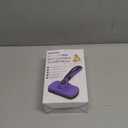 Swihauk Self Cleaning Slicker Brush for Dogs & Cats, Skin Friendly Pet Grooming for Shedding, Deshedding, and Hair Removal - Puppy Brush for Long Haired Pets, Pet Supplies, Purple