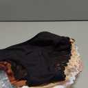 6 Pack Sexy Underwear for Women Silky Seamless No Show Panties Ladies Lace Bikini Lightweight Cheeky Hipster(XL)