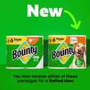 Bounty Full Sheet Paper Towels, White, 2 Triple Rolls = 6 Regular Rolls (Packaging May Vary)