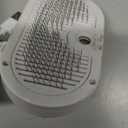 3-in-1 Self-Cleaning Steamy Pet Brush for Dogs & Cats, Fresh Fur Shower Brush That Removes Loose Hair, Reduces Shedding, Grooming Tool for Long & Short Hair, Wet or Dry Use (White)