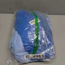 Gradient Blue Arch Cover 3 Set - 6+6.6+7.2ft - Wrinkle Free Spandex Wedding Arch Stand Covers for Birthday Party, Baby Shower, or Banquet Decoration Round Top Chiara Arch Cover