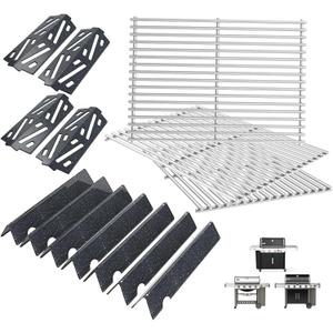 Genesis 2 Grill Parts for Weber Genesis 4 Burner GS4 Genesis II/II LX 400 SER, Genesis 400 (2022 YRS) Grill Accessories for Weber Grill Grates 66089 66097, Flavorizer Bars 66033, Heat Deflector 66686